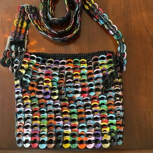 Host Pick! 🎊 Pop tab purse! Beautifully handcrafted crafted Brazilian purse!
